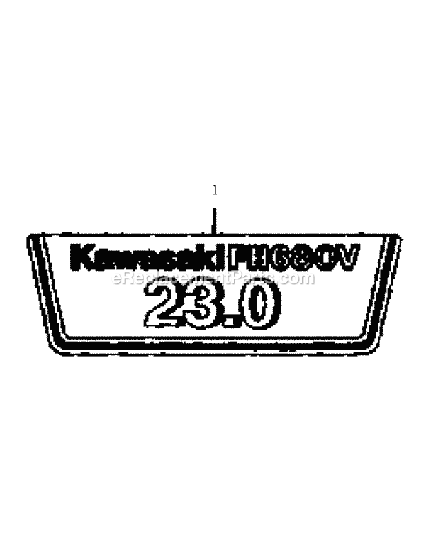 Fh680v-As01 Label Diagram and Parts List for M60-KW 53AB5DBX150-23-HP Cub Cadet Lawn Tractor